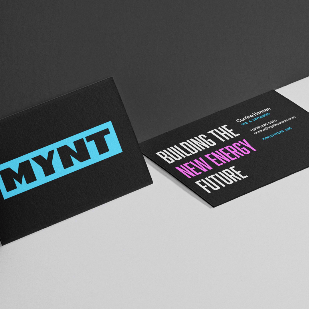Mynt business cards