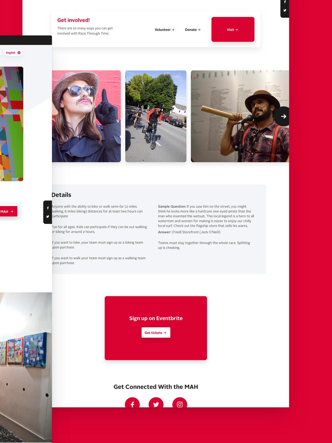 MAH UI UX design event exhibition