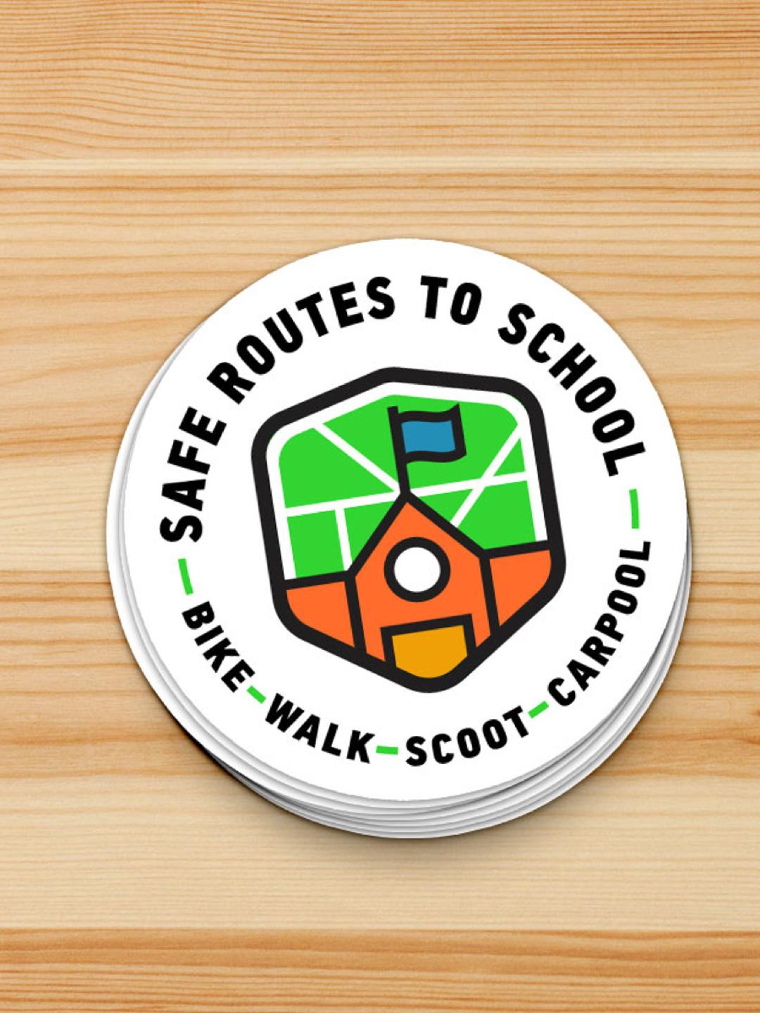 SRTS Sticker square