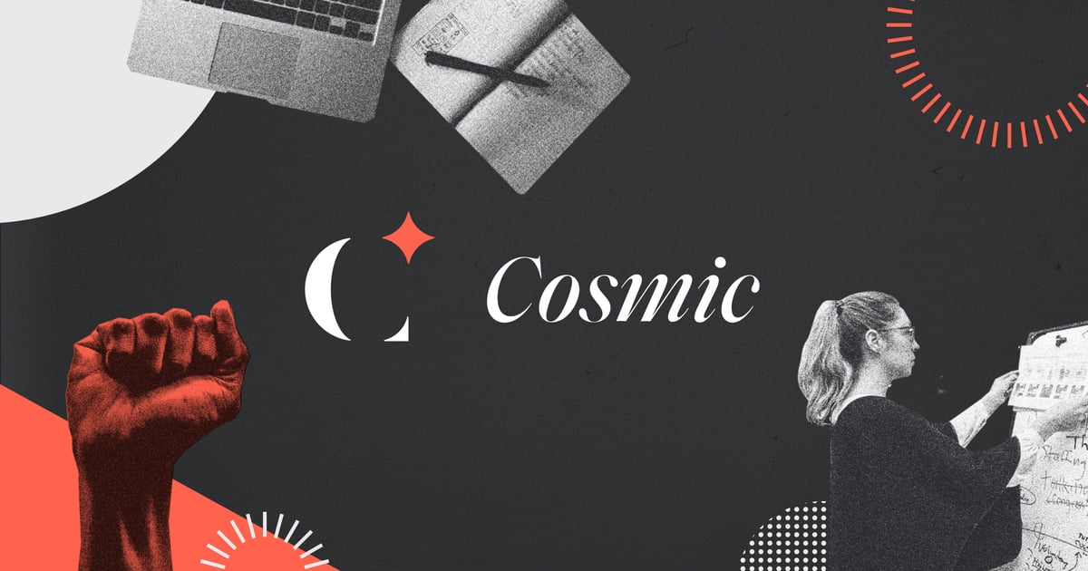 A Social Impact Creative Agency / Cosmic