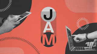 Cosmic article jamstack website