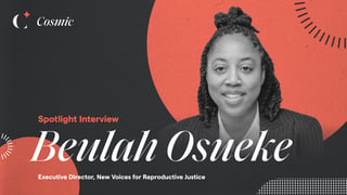 Social Impact Spotlight Beulah Osueke