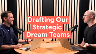 JE Drafting Our Strategic Dream Teams Cover Presentation