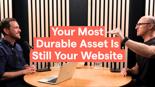 JE Your Most Durable Asset Is Still Your Website Cover Presentation