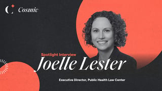 Spotlight Joelle Lester Article Cover
