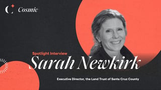 Spotlight Sarah Newkirk Article Cover
