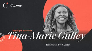 Spotlight Tina Marie Gulley Article Cover 1
