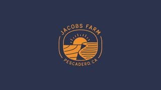 Jacobs farm brand identity main crest logo