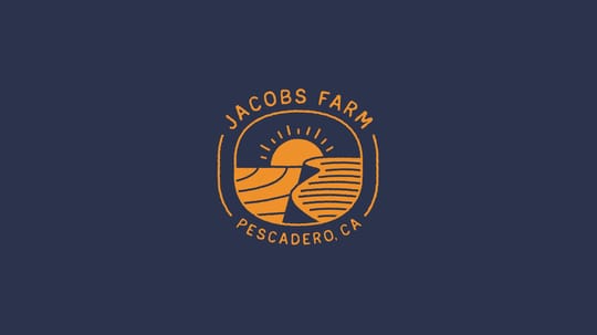 Jacobs farm brand identity main crest logo